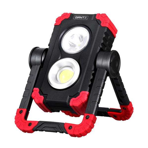 Rechargeable Folding LED Work Light with Rotating Lamp Head