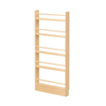 Bookshelf Solid Wood Modern Storage Rack