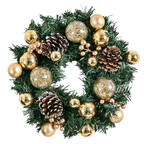 Best Christmas Wreath Round Silk Holiday Decoration | Buy Online at Furniture Things Australia