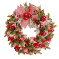 Best Christmas Wreath LED Light Pinecone Garland | Buy Online at Furniture Things Australia
