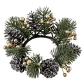 Best Christmas Candle Ring with Artificial Red Berry | Buy Online at Furniture Things Australia