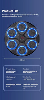 Smart Bluetooth Wall Mounted  Boxing Machine
