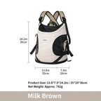 Pet Backpack Front Carrying Breathable Nylon