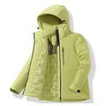 Small Fleece Jacket with Waterproof Windproof (Green)