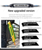 Salt Gun Fly Mosquito Shooter Plastic Toy Rifle