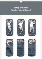 Camping Sleeping Bag with Lightweight 3 Season Adult Large