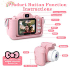 Kids Camera 1080P Digital Video with Silicone Case