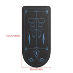 Yoga Mat Non-Slip Shock-Absorbing Fitness Pad