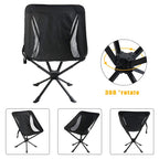 Rotating Camping Moon Seat 360°