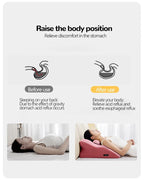 Pillow Wedge Adjustable Memory Foam Bed Support Cushion
