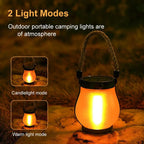 Rechargeable Waterproof Warm Flame Camping Lantern