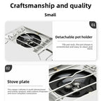 Folding Stainless Steel Gas Burner 8000W