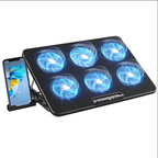 Best Laptop Cooling Pad Adjustable Stand with 6 Quiet Fans | Buy Online at Furniture Things Australia
