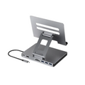 iPad Stand Docking Station USB C Hub 9-in-1