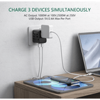 Best Travel Adapter Universal All-in-One with 2 USB | Buy Online at Furniture Things Australia