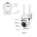 Camera Outdoor WiFi PTZ 1080P HD Night Vision