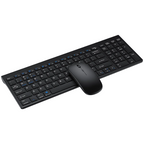 Slim Wireless Bluetooth Rechargeable Keyboard Mouse Set
