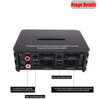 DSP 4x60W Class AB Car Amplifier for Android