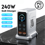 Best Charger GaN 240W USB C Desktop Fast Charging | Buy Online at Furniture Things Australia