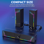 Best Computer Speaker RGB Light Subwoofer Bluetooth Soundbar | Buy Online at Furniture Things Australia