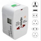 Universal Plug Travel Adapter  with USB Type C Ports