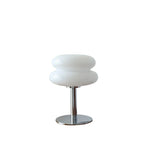 Table Lamp Glass Macaron LED Bedroom Night Light