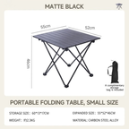 Camping Table with Ultralight Folding Dual Purpose