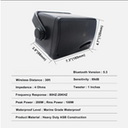 Outdoor Bluetooth Speakers Waterproof 200W Wall Mount