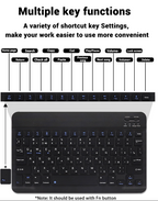 Mini Bluetooth Wireless  Keyboard for iPad Android Windows