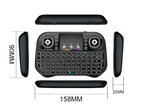 Mini Wireless Bluetooth Keyboard Backlit USB for Android PC