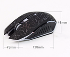 Rechargeable Wireless Gaming Mouse