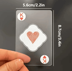 Best Playing Cards Waterproof Transparent PVC for Poker Games | Buy Online at Furniture Things Australia
