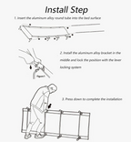 Camping Cot Lightweight Folding Bed Portable Single