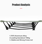 Camping Cot Folding Portable Bed Ultralight Outdoor Travel