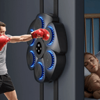 Best Boxing Trainer Interactive LED Music Reaction Wall Target with Gloves | Buy Online at Furniture Things Australia