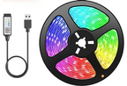 LED Strip Lights RGB Bluetooth Remote USB Flexible Ribbon