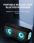 Best RGB LED Bluetooth Portable Speaker Wireless Stereo Extra Bass | Buy Online at Furniture Things Australia