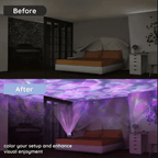 Best Projection Light Aurora Night Lamp with Remote Control | Buy Online at Furniture Things Australia